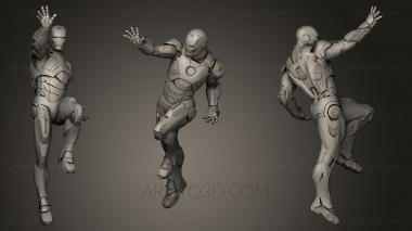 Figurines heroes, monsters and demons (STKM_0243) 3D model for CNC machine